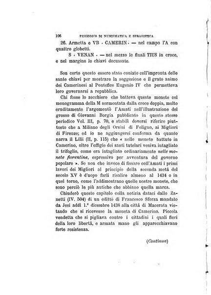 Periodico di numismatica e sfragistica per la storia d'Italia