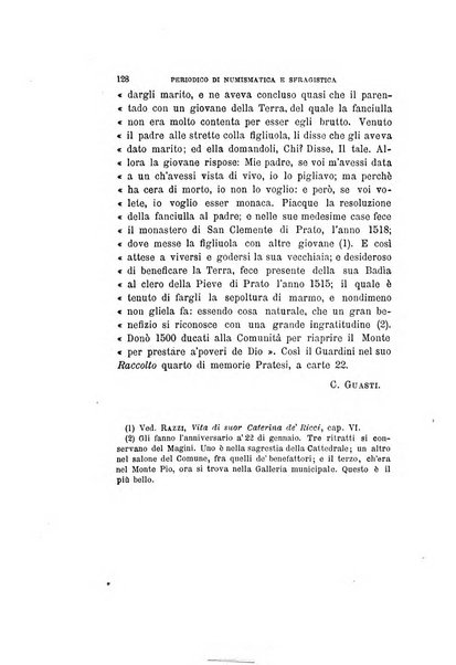 Periodico di numismatica e sfragistica per la storia d'Italia