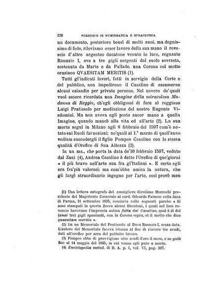 Periodico di numismatica e sfragistica per la storia d'Italia