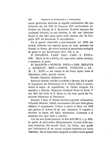 Periodico di numismatica e sfragistica per la storia d'Italia