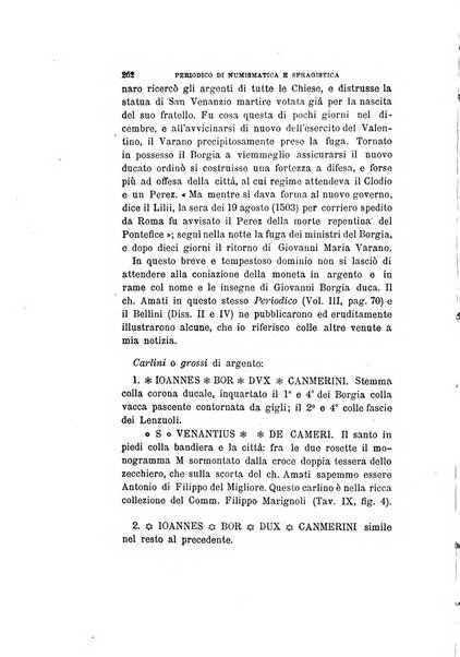 Periodico di numismatica e sfragistica per la storia d'Italia