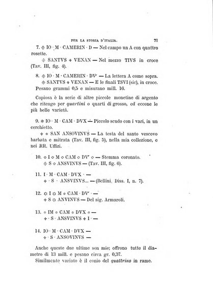 Periodico di numismatica e sfragistica per la storia d'Italia