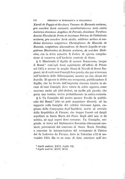 Periodico di numismatica e sfragistica per la storia d'Italia