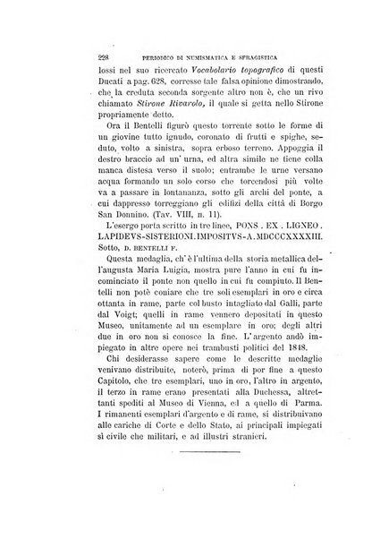 Periodico di numismatica e sfragistica per la storia d'Italia