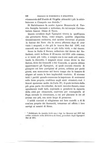 Periodico di numismatica e sfragistica per la storia d'Italia