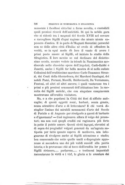 Periodico di numismatica e sfragistica per la storia d'Italia