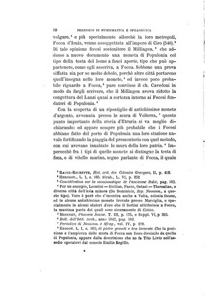 Periodico di numismatica e sfragistica per la storia d'Italia