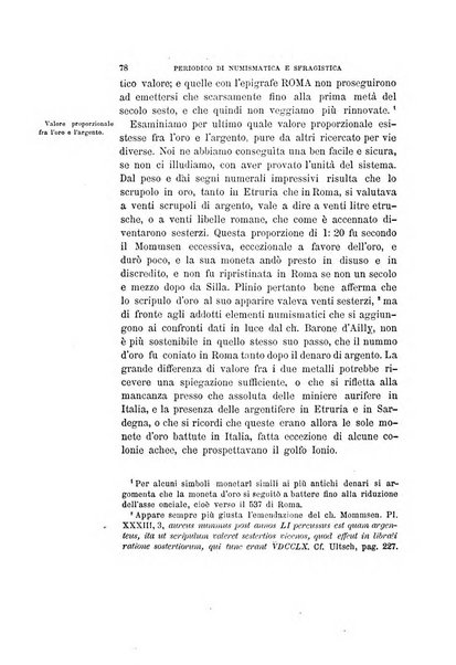 Periodico di numismatica e sfragistica per la storia d'Italia