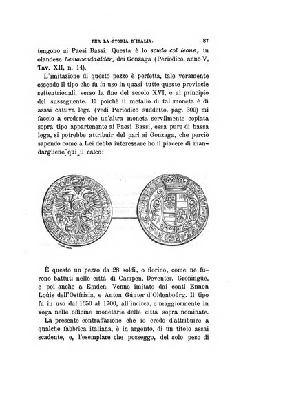 Periodico di numismatica e sfragistica per la storia d'Italia