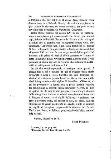 Periodico di numismatica e sfragistica per la storia d'Italia