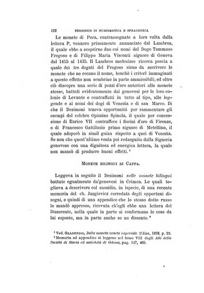 Periodico di numismatica e sfragistica per la storia d'Italia