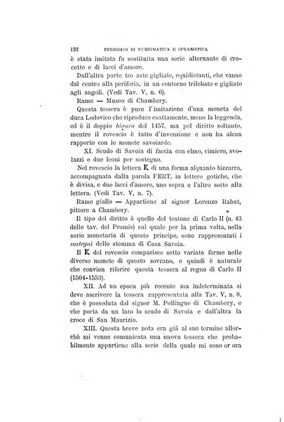 Periodico di numismatica e sfragistica per la storia d'Italia