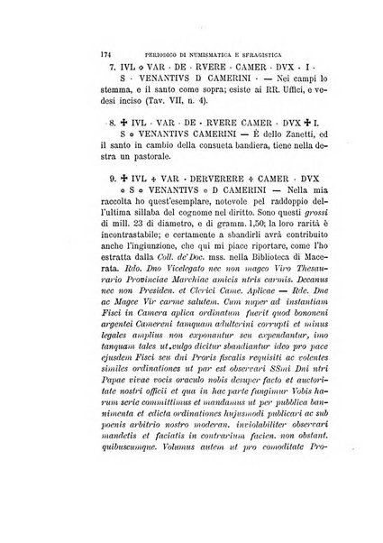 Periodico di numismatica e sfragistica per la storia d'Italia