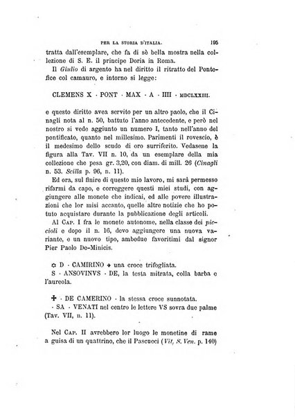 Periodico di numismatica e sfragistica per la storia d'Italia