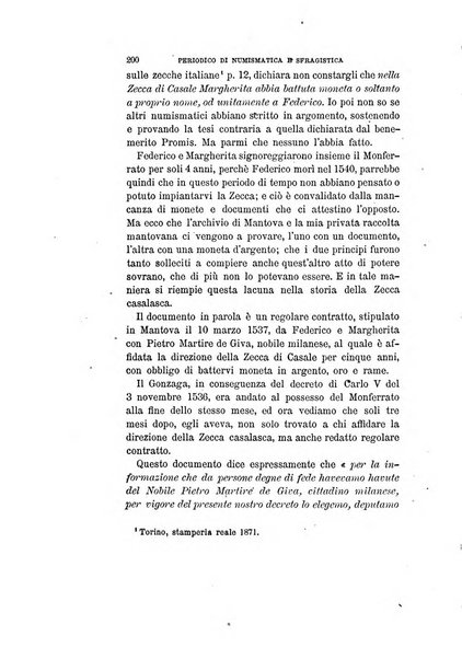 Periodico di numismatica e sfragistica per la storia d'Italia