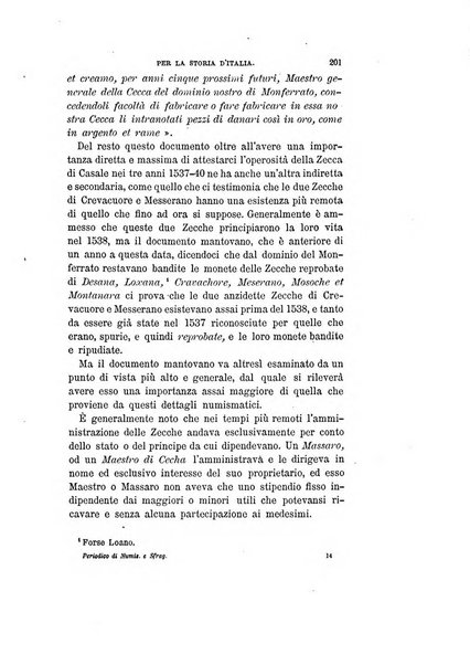 Periodico di numismatica e sfragistica per la storia d'Italia