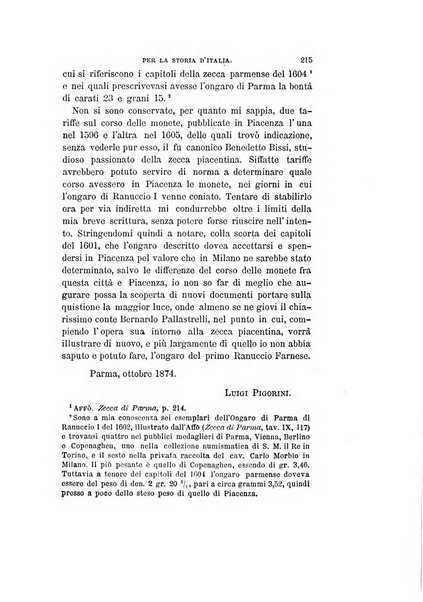 Periodico di numismatica e sfragistica per la storia d'Italia