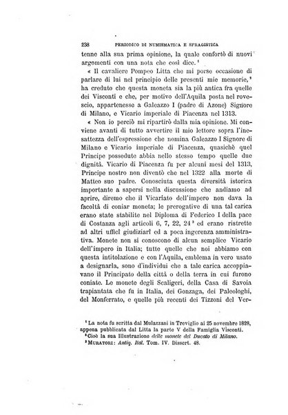 Periodico di numismatica e sfragistica per la storia d'Italia