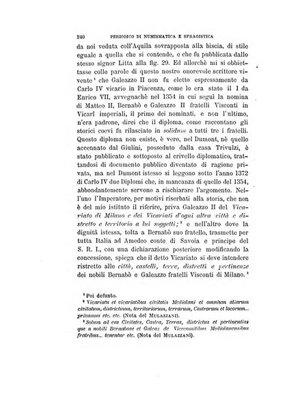 Periodico di numismatica e sfragistica per la storia d'Italia