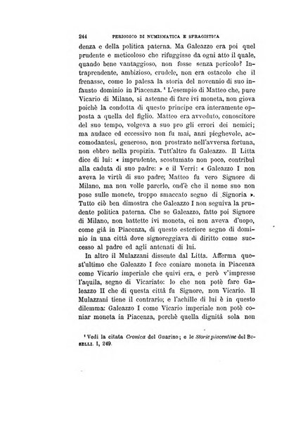 Periodico di numismatica e sfragistica per la storia d'Italia