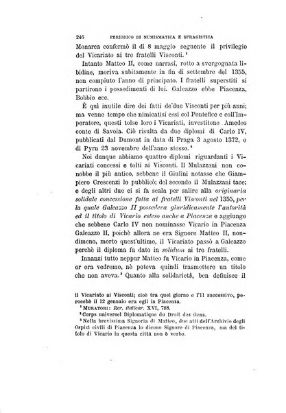 Periodico di numismatica e sfragistica per la storia d'Italia