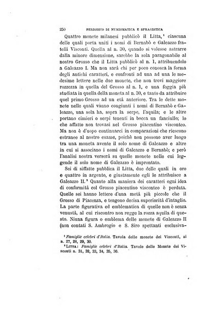 Periodico di numismatica e sfragistica per la storia d'Italia