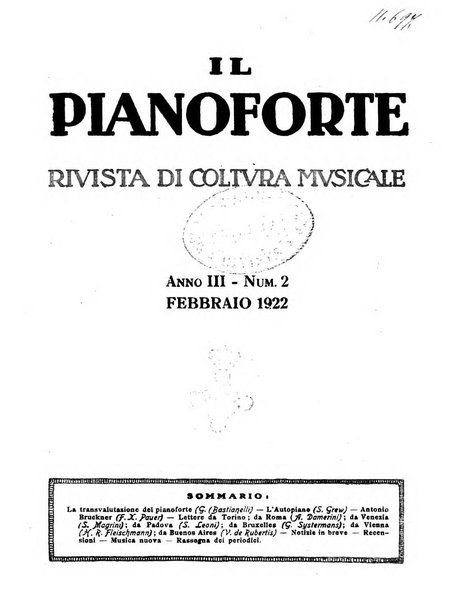 Il pianoforte