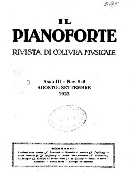 Il pianoforte