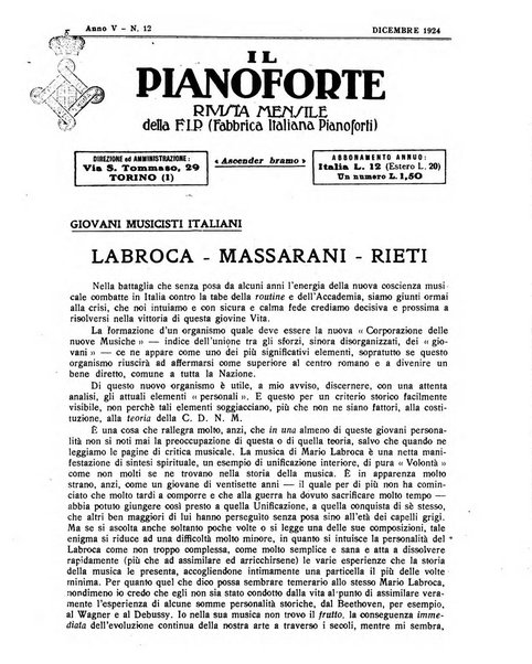 Il pianoforte