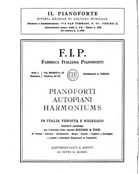 Il pianoforte