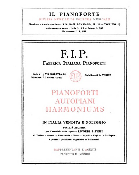 Il pianoforte