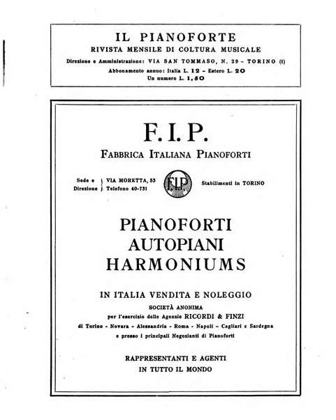 Il pianoforte