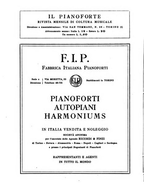 Il pianoforte