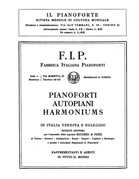 Il pianoforte