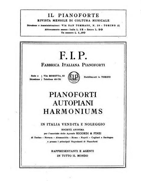 Il pianoforte