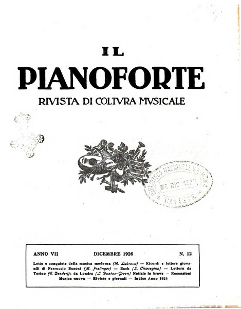 Il pianoforte