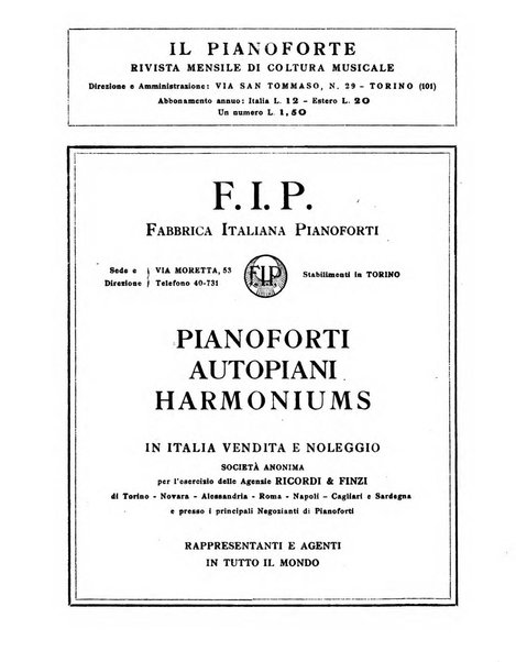 Il pianoforte