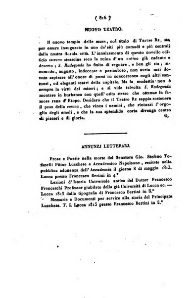 Il poligrafo giornale letterario