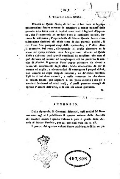 Il poligrafo giornale letterario