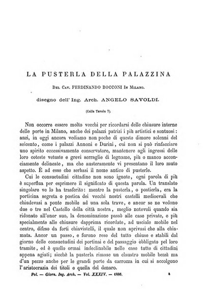 Il politecnico-Giornale dell'ingegnere architetto civile ed industriale