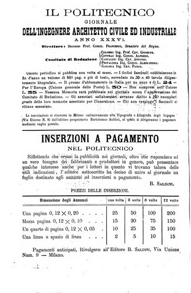 Il politecnico-Giornale dell'ingegnere architetto civile ed industriale