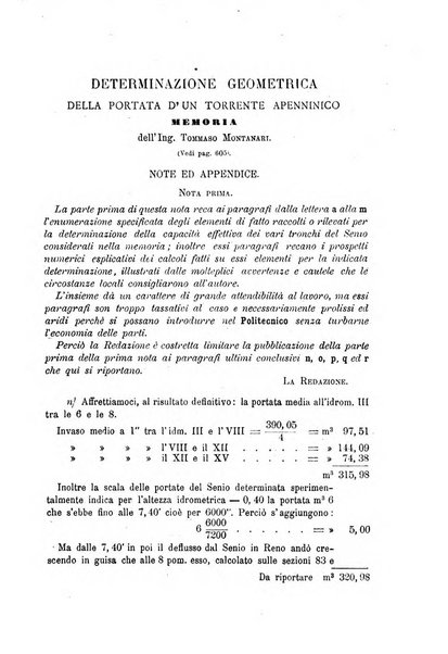 Il politecnico-Giornale dell'ingegnere architetto civile ed industriale