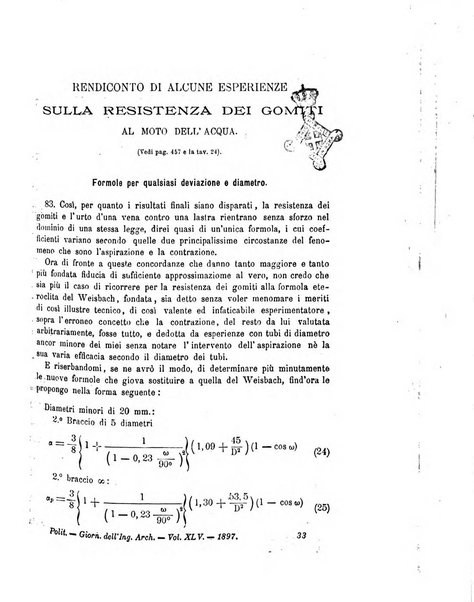 Il politecnico-Giornale dell'ingegnere architetto civile ed industriale