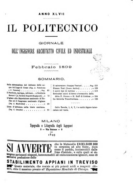 Il politecnico-Giornale dell'ingegnere architetto civile ed industriale