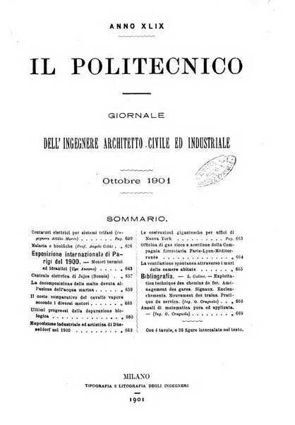 Il politecnico-Giornale dell'ingegnere architetto civile ed industriale