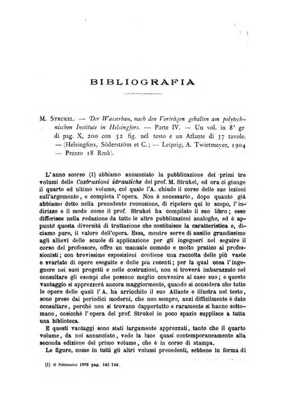 Il politecnico-Giornale dell'ingegnere architetto civile ed industriale