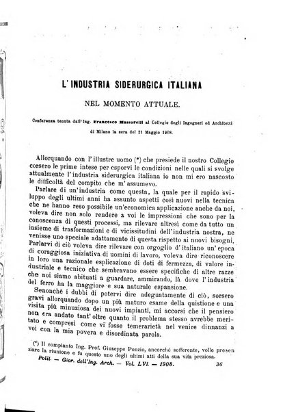 Il politecnico-Giornale dell'ingegnere architetto civile ed industriale