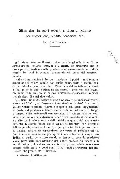 Il politecnico-Giornale dell'ingegnere architetto civile ed industriale