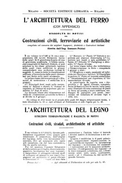 Il politecnico-Giornale dell'ingegnere architetto civile ed industriale