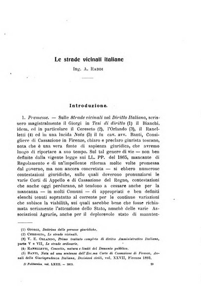 Il politecnico-Giornale dell'ingegnere architetto civile ed industriale